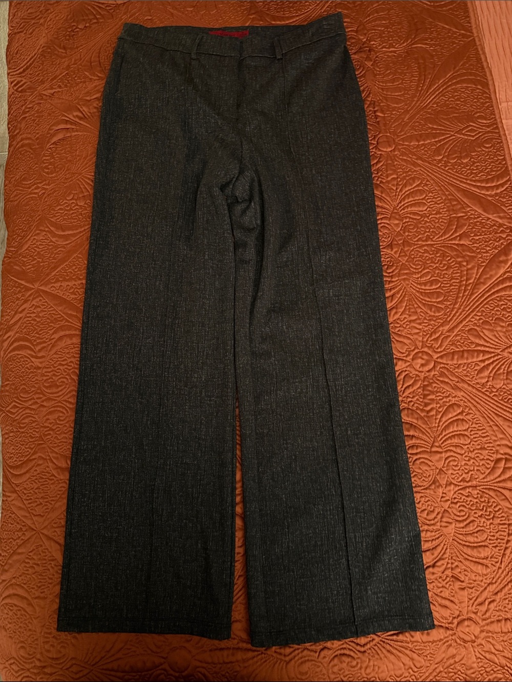 Scarlett Dark Gray Dress Pants - Straight Leg